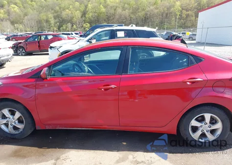 2014 Hyundai Elantra Se из США, поврежденный, VIN KMHDH4AE8EU181730